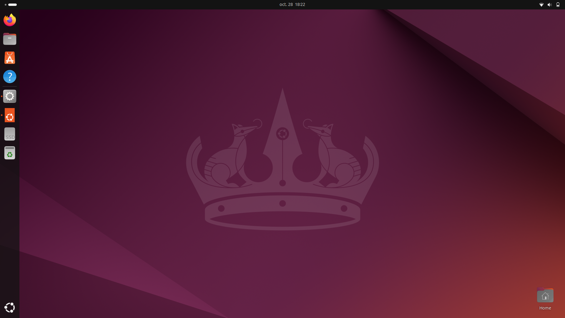 Ubuntu desktop