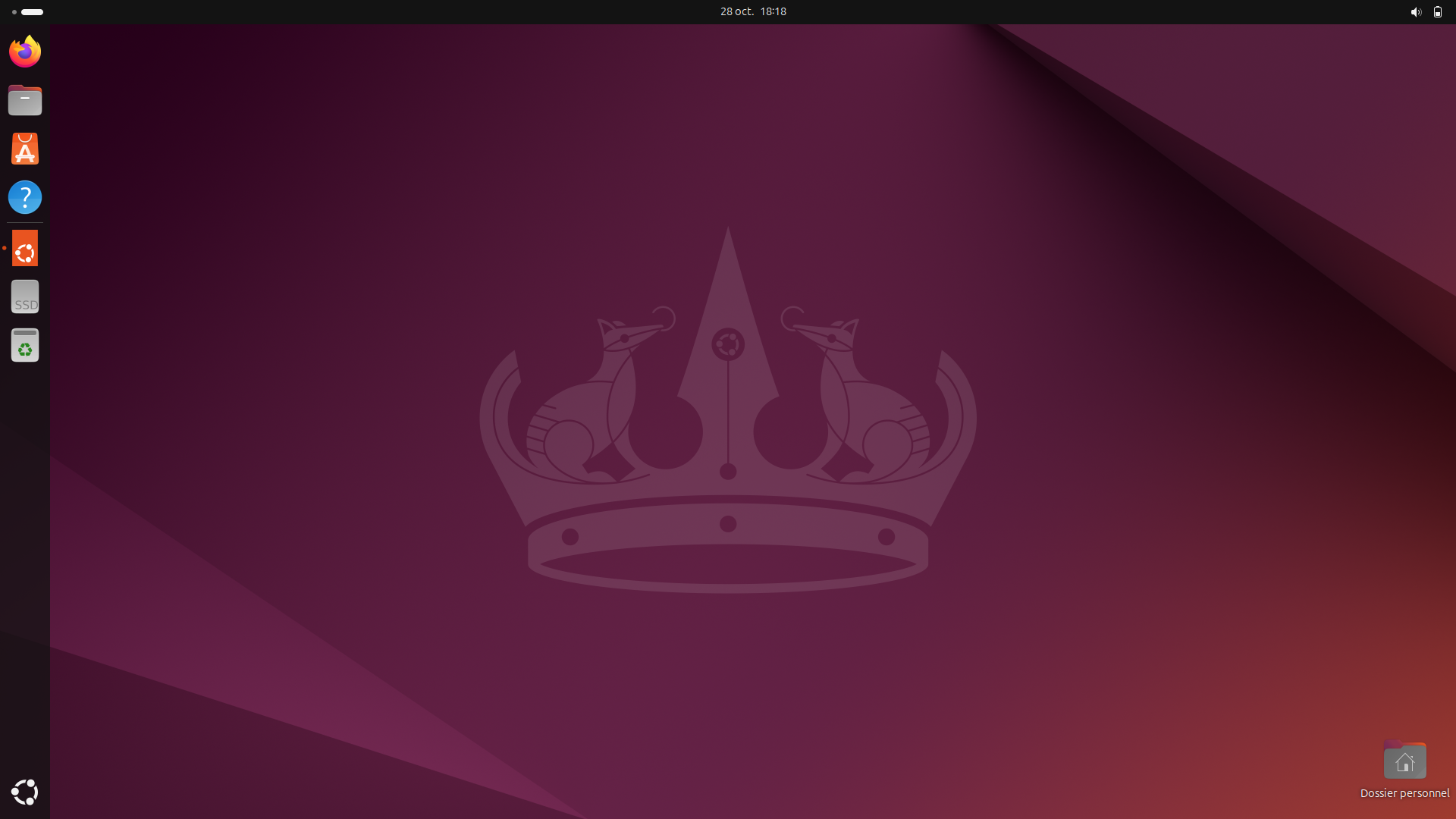 Ubuntu desktop