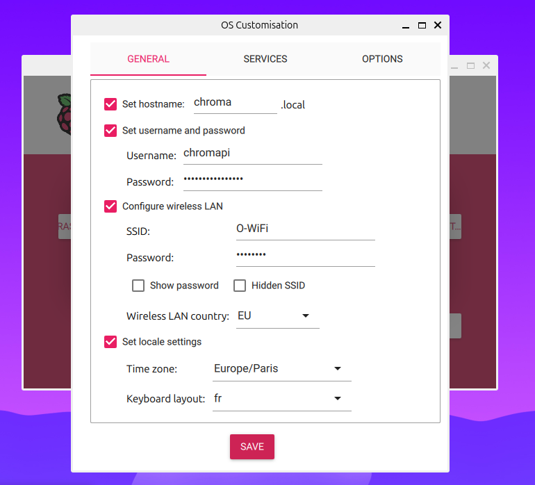 General Settings