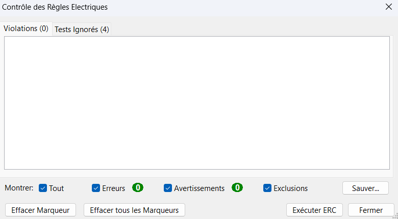 ERC without errors