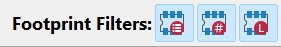 Footprint filters